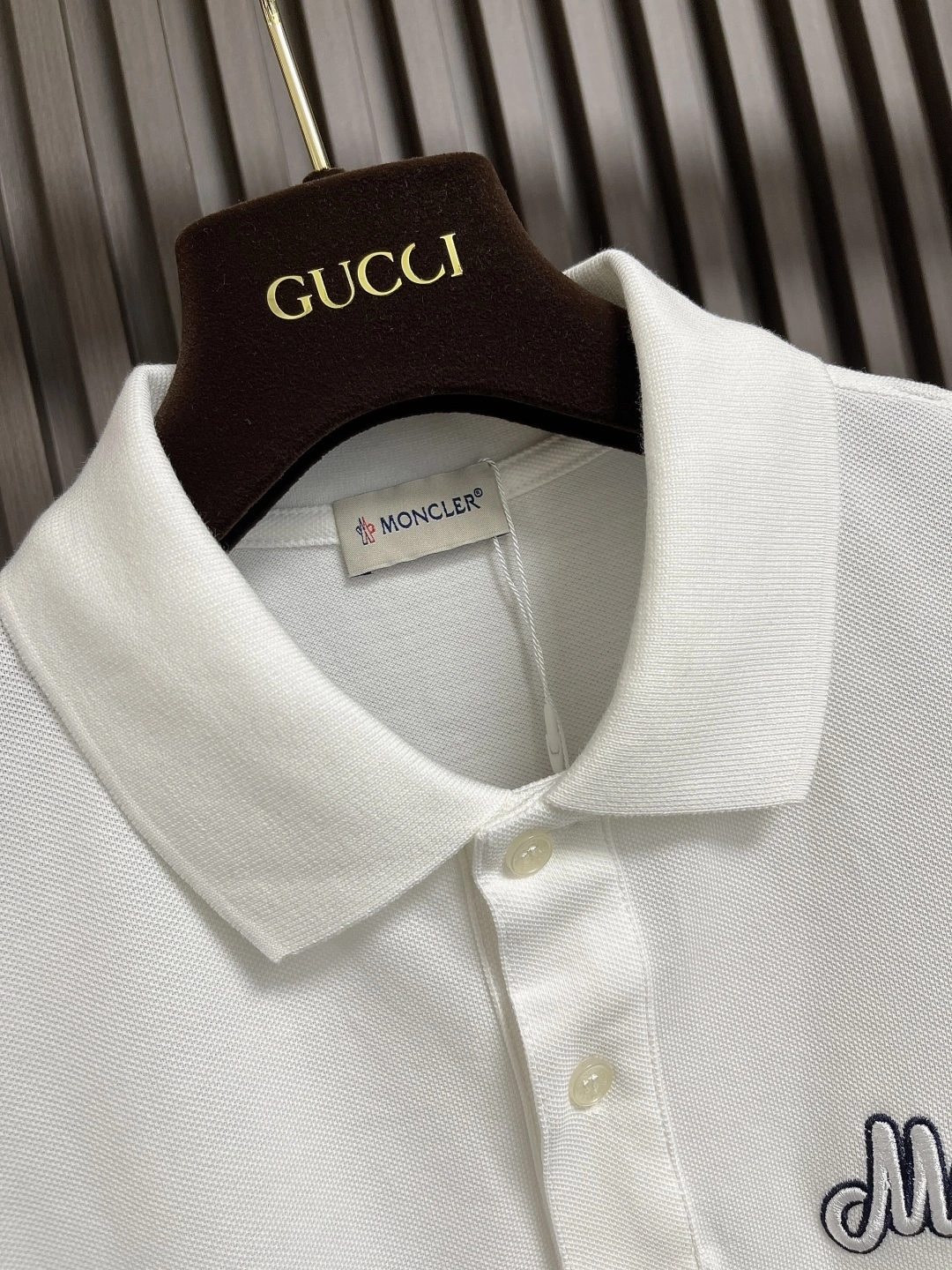 wg.luxury- 7o9385r embroidery POLO 3Colour item:E-F026D0639-3